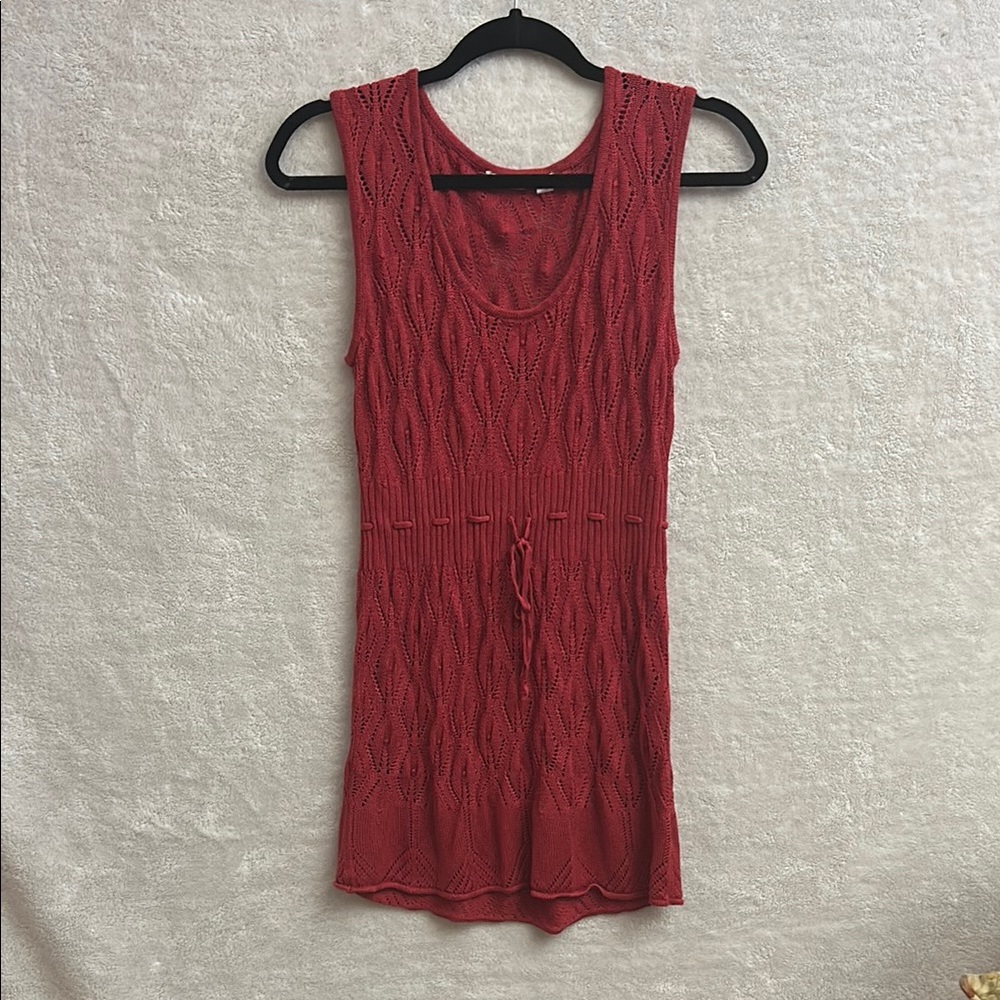 Apt. 9 Red Loose Knit Dress